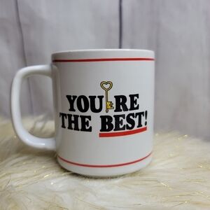 Vintage "You're The Best" Mug